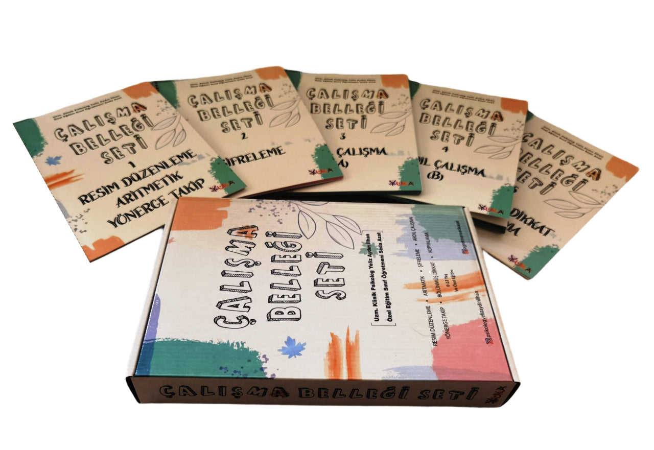 Çalışma Belleği Seti 5 kitap