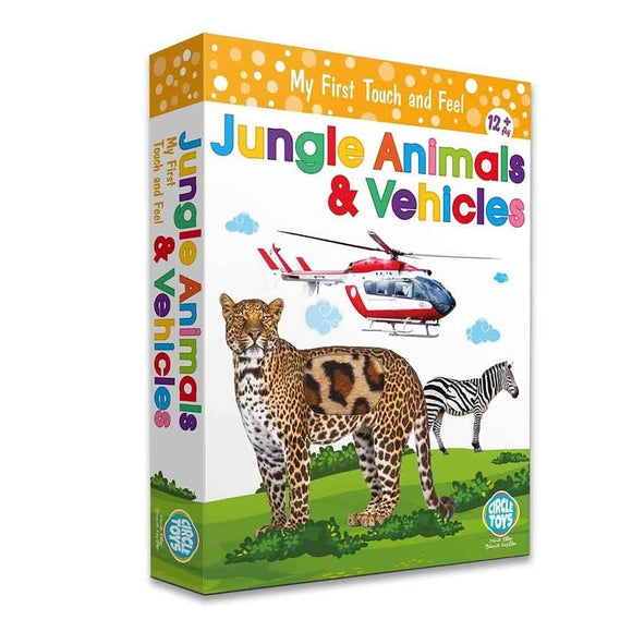 Dokun Hisset Jungle Animals (Orman Hayvanları Ve Araçlar)