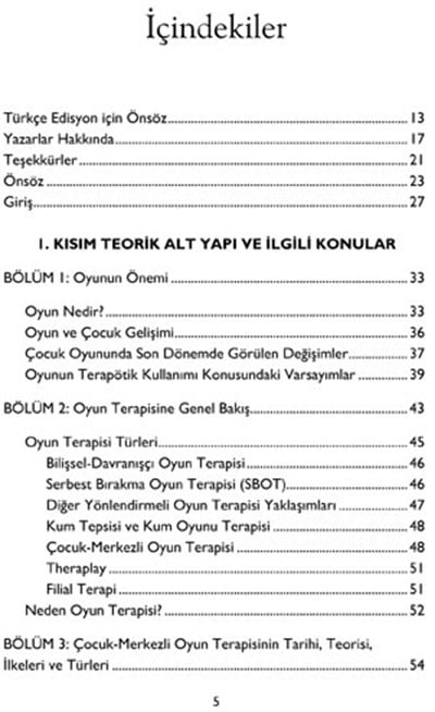Çocuk Merkezli Oyun Terapisi