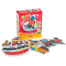 KUT.PUZZLE TAŞITLAR 3 4 5 6 7