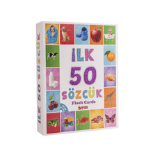 Flash Cards İlk 50 Sözcük