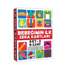 EĞİTİCİ KARTLAR 6-12 AY ZEKA KARTLARI