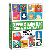EĞİTİCİ KARTLAR 12-24 AY ZEKA KARTLARI