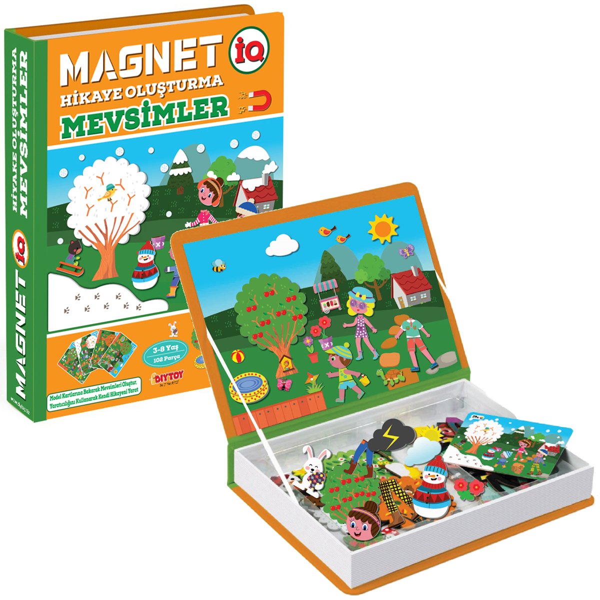 Magnet Hikaye Oluşturma - Mevsimler / +3 yaş