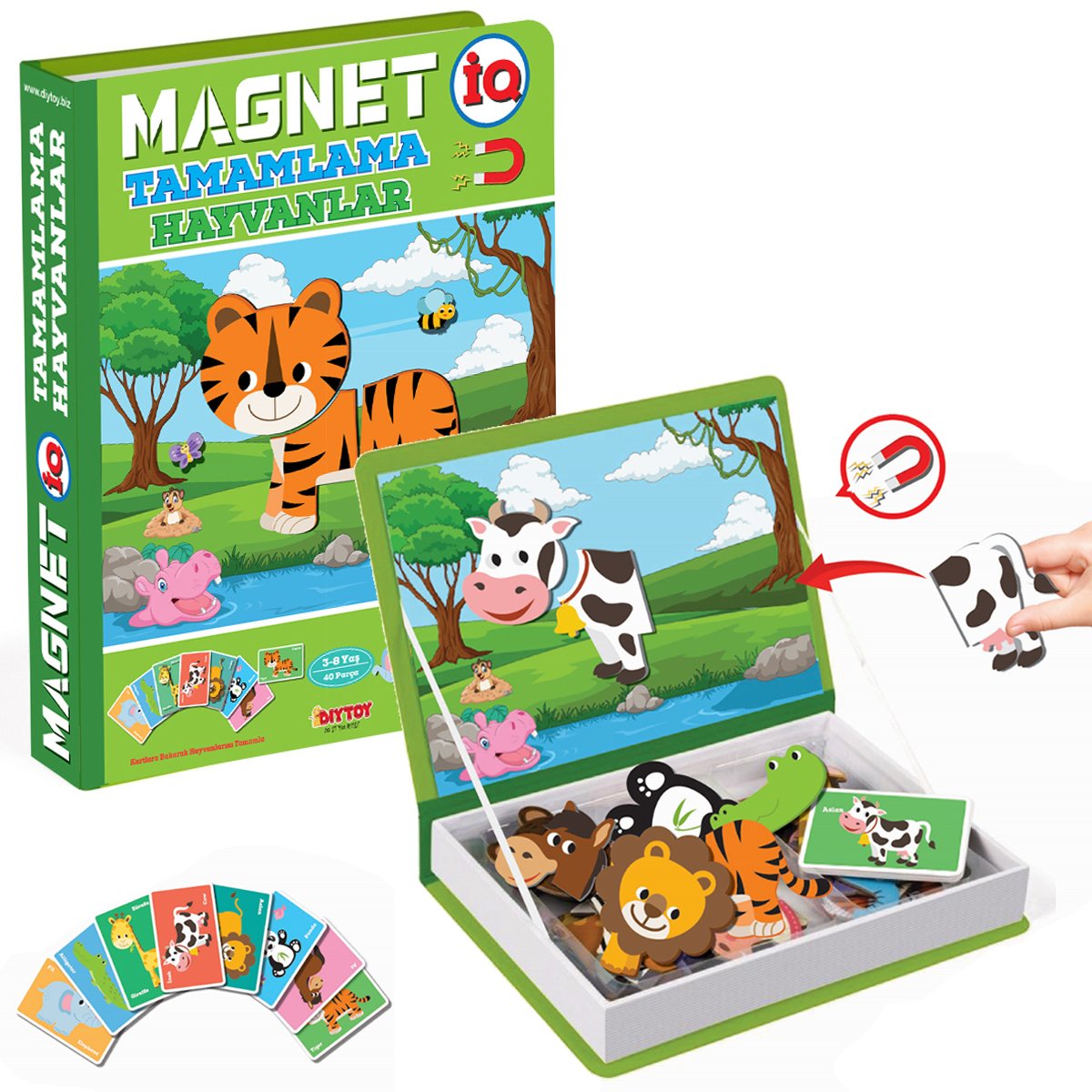 Magnet Tamamlama - Hayvanlar/ +3 yaş