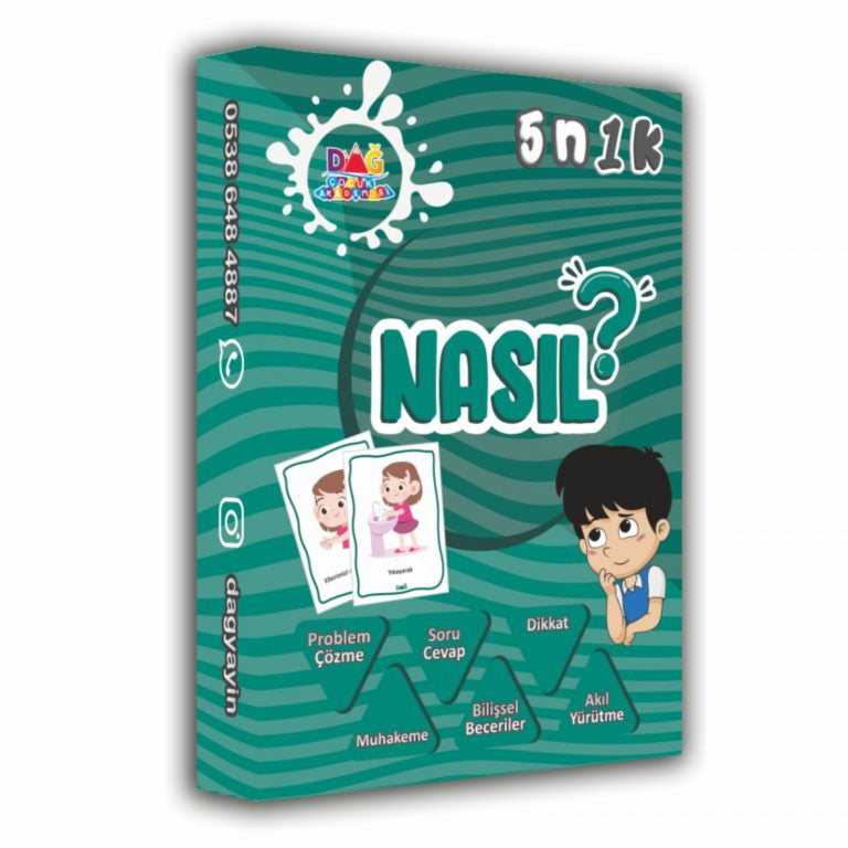 5N1K - Nasıl? Durum Analizi, Metot ve Muhakeme Gelişim Kartları