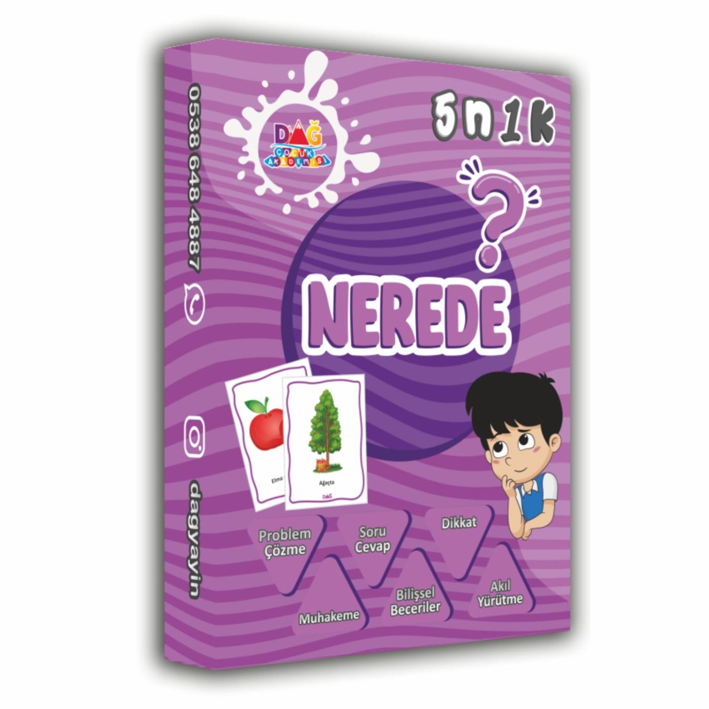 5N1K - Nerede? Mekânsal Algı ve Konumlama Gelişim Kartları