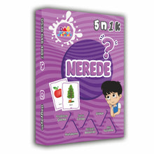 5N1K - Nerede? Mekânsal Algı ve Konumlama Gelişim Kartları