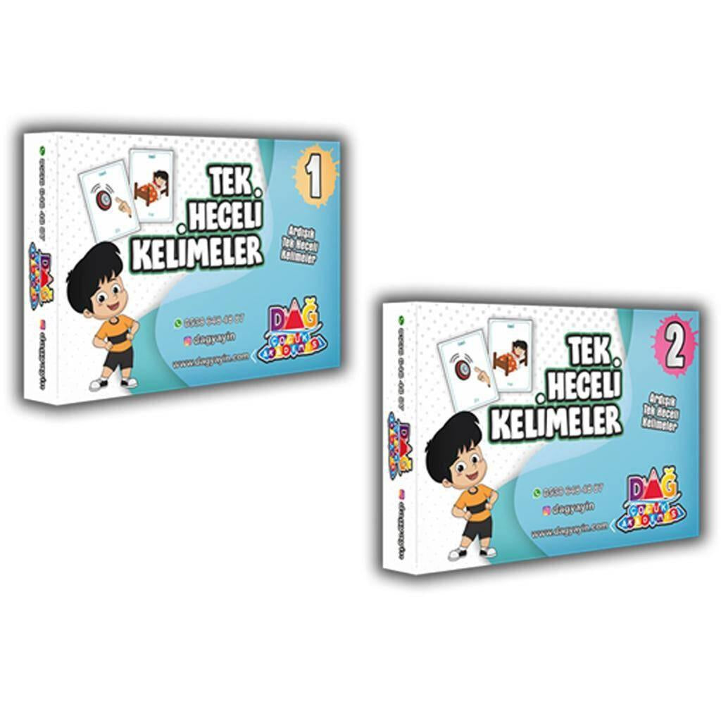 Tek Heceli Kelimeler 1 ve 2: Okuma-Yazma ve Dil Gelişiminde Temel Adım