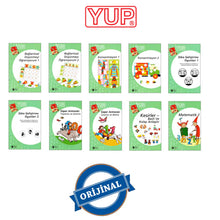 YUP 9+ Yaş Görsel Dikkat Matematiksel Zeka Geliştirme Kitapları