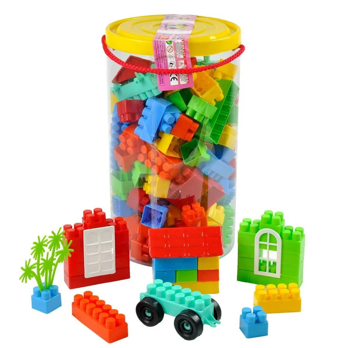 145 Parça Blok Set – Hayallerin Sınır Tanımayan İnşası!