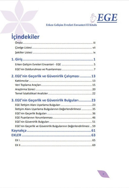 Erken Gelişim Evreleri (ASQ-SE) El Kitabı