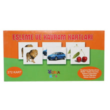 EŞLEME VE KAVRAM KARTLARI YENİ (280 KART)