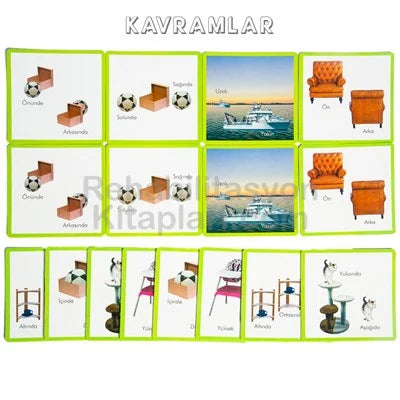 Eşleme ve Kavram Kartları Büyük 400 Kart