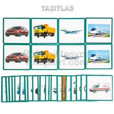 Eşleme ve Kavram Kartları Büyük 400 Kart