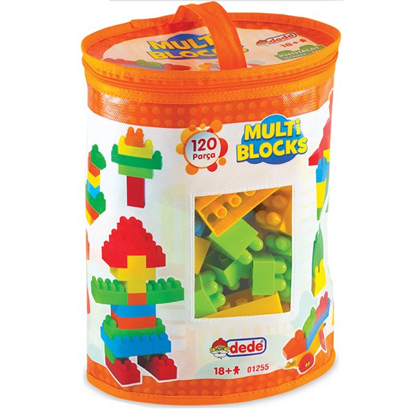 Multi Blocks 120 Parça – Hayallerin Mimarı Minik Ellere!