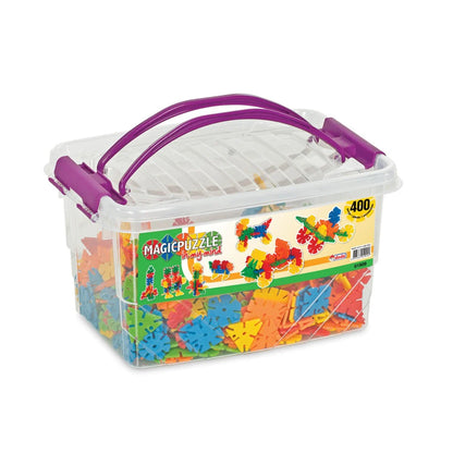 Magic Puzzle Box (400 Parça) – Sihirli Dokunuşlarla Sınırsız Tasarım!