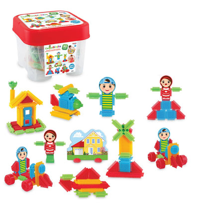 KAKTÜS BLOKLAR KOCA 80PCS