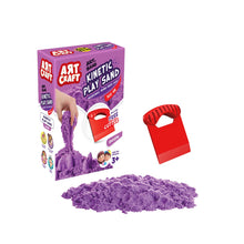 Aksesuarlı Mor Kinetik Oyun Kumu 500 gr