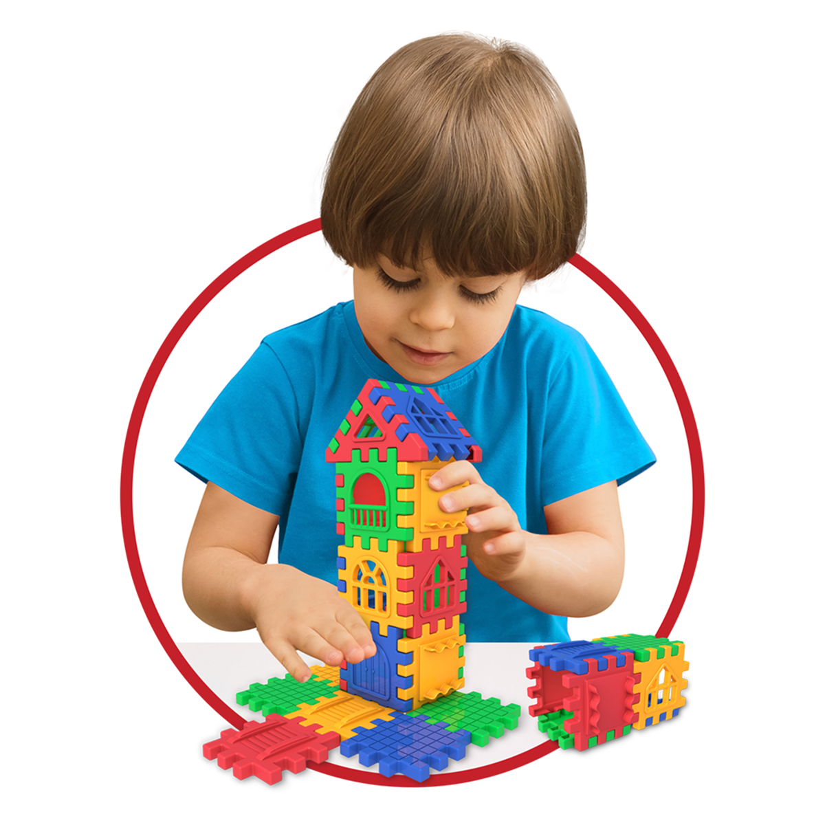 Puzzle City (128 Parça) – Kendi Şehrini Tasarla, Sınırları Zorla!