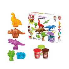 Art Craft Dinozorlar Hamur Seti (168 gr) – Tarih Öncesine Renkli Bir Yolculuk!