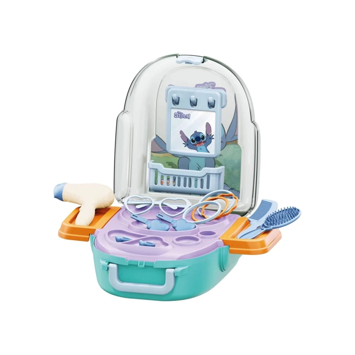 Stitch Güzellik Seti Sırt Çantası – Işıltılı ve Eğlenceli Bir Stil Yolculuğu