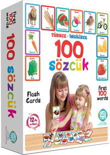 Türkçe İngilizce 100 Sözcük Kartları