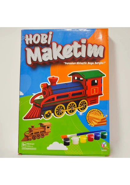 Hobi Eğitim Maketim: Tren – Hareketli Mühendislik ve Tasarım Seti