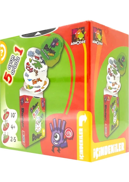 DOBBLE KIDS: Keskin Gözler, Hızlı Eller Yarışıyor!