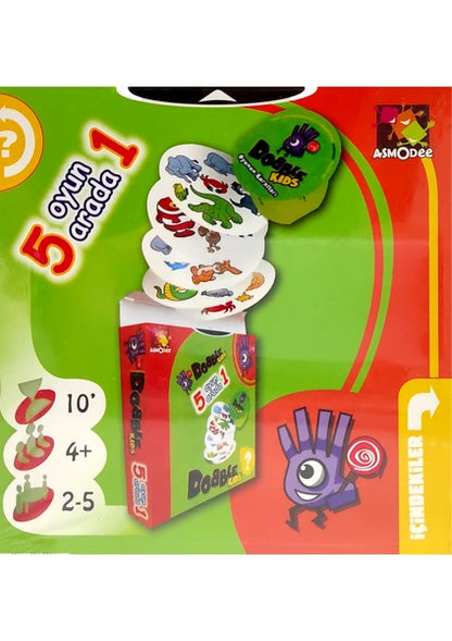 DOBBLE KIDS: Keskin Gözler, Hızlı Eller Yarışıyor!