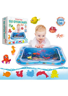 Circle Toys Bebek Su Oyun Matı Tummy Time Karın Üstü Aktivite Zamanı