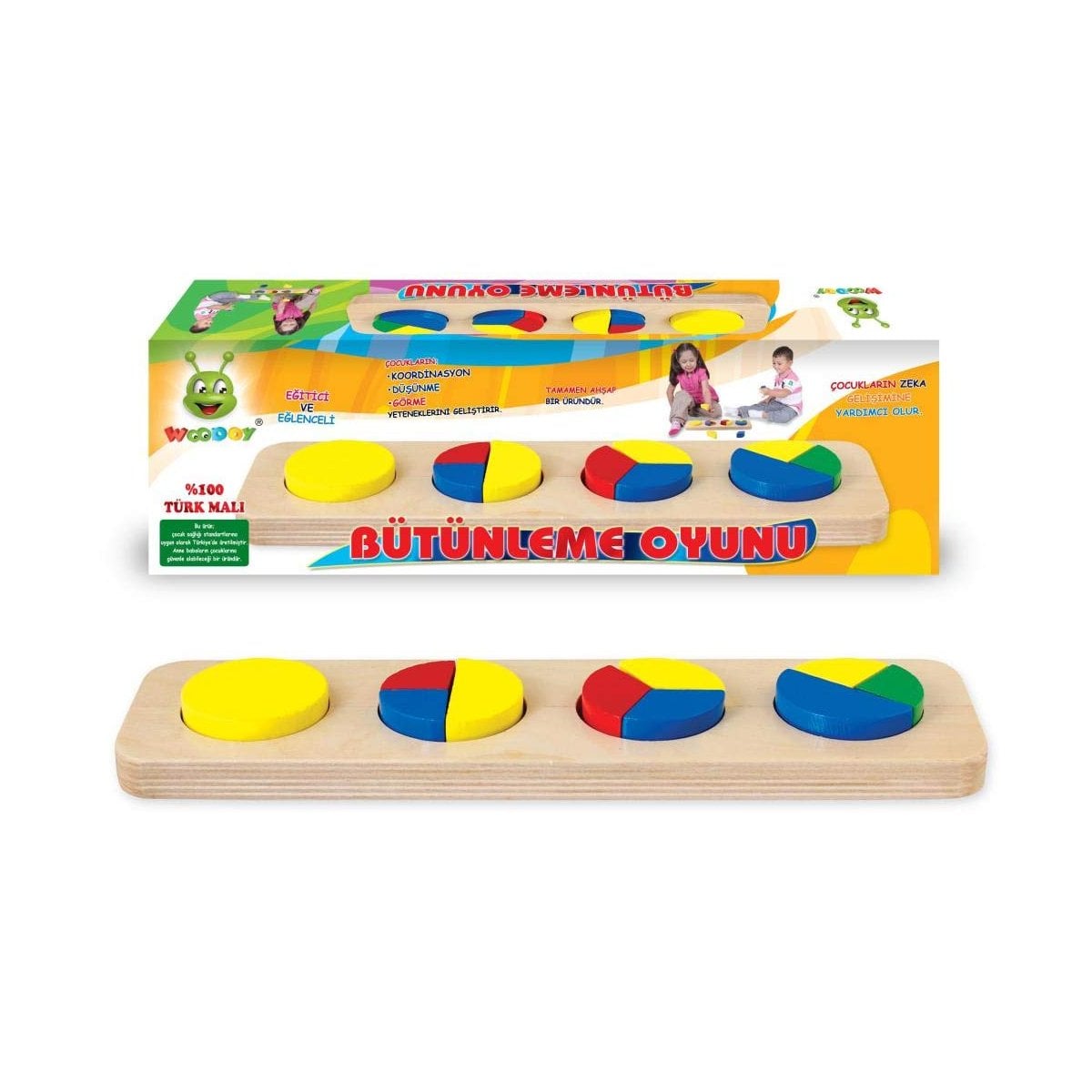Woody Ahşap Bütünleme Oyunu – Parça-Bütün İlişkisi ve Görsel Algı