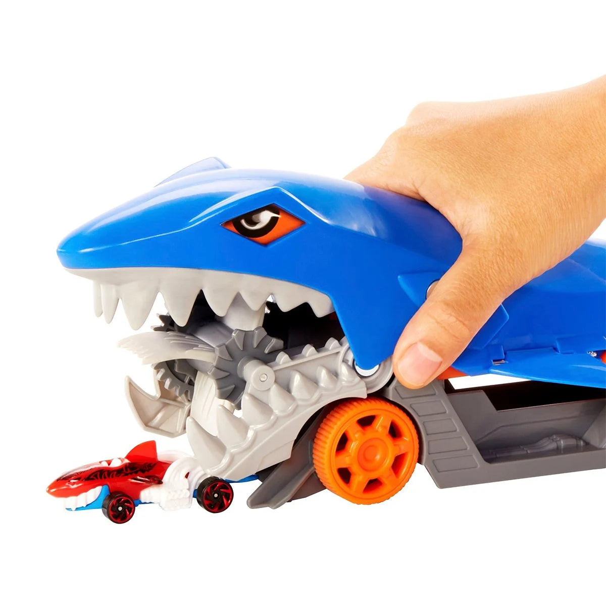 Hot Wheels Köpek Balığı Taşıyıcı - Arabaları "Yutan" Eğlenceli Depolama ve Oyun Seti