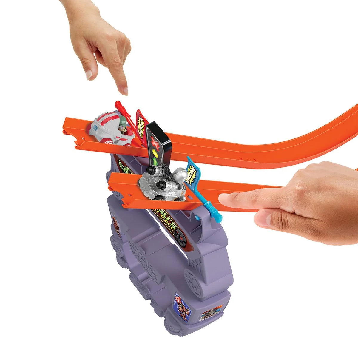 Hot Wheels RacerVerse Star Wars Pist Seti - Galaktik Yarış ve Motor Beceri Gelişim