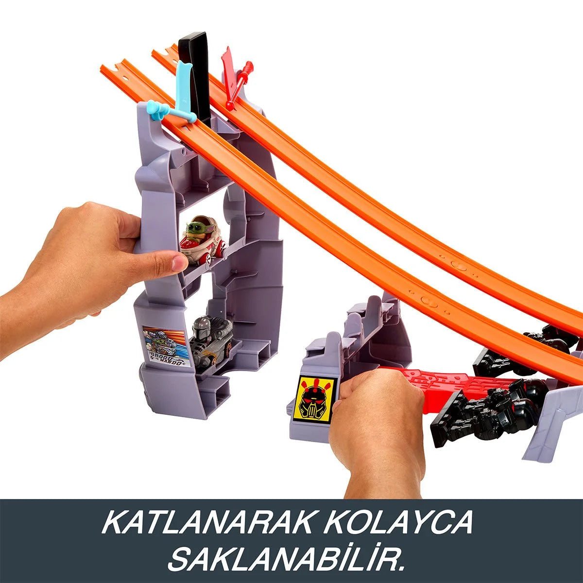 Hot Wheels RacerVerse Star Wars Pist Seti - Galaktik Yarış ve Motor Beceri Gelişim
