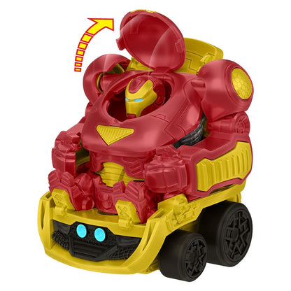Hot Wheels RacerVerse Hulkbuster Tır - Kahramanların Taşıyıcısı ve Depolama Ünites