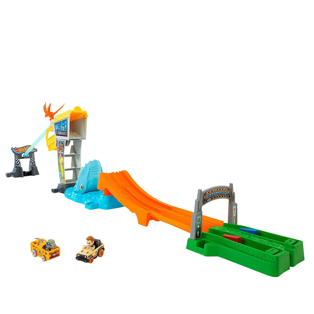 Hot Wheels RacerVerse Jurassic Pist Seti - Adadan Kaçış ve Heyecan Dolu Rekabet!