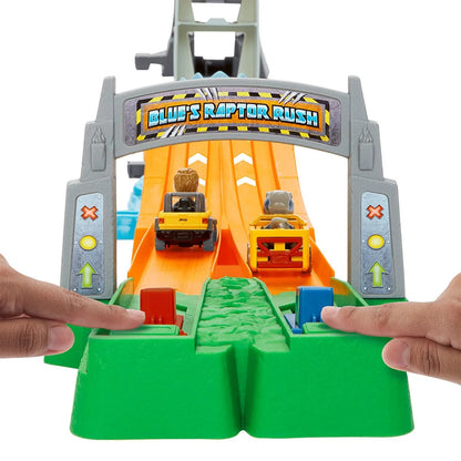 Hot Wheels RacerVerse Jurassic Pist Seti - Adadan Kaçış ve Heyecan Dolu Rekabet!