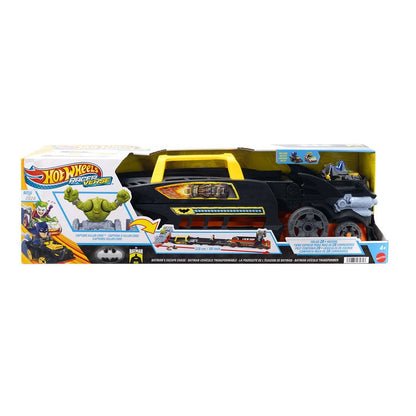 Hot Wheels RacerVerse Ultimate Batman Pist Seti - Dev Dönüşen Tır ve 3 Şeritli Yarış Heyecanı