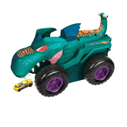 Monster Trucks Araba Yiyen Mega Wrex - Işıklı, Sesli ve İnteraktif Oyun Deneyimi