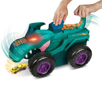 Monster Trucks Araba Yiyen Mega Wrex - Işıklı, Sesli ve İnteraktif Oyun Deneyimi