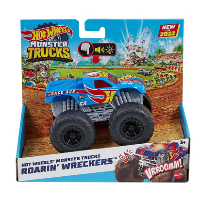 Hot Wheels Monster Trucks 1:43 Kükreyen Arabalar - Işıklı, Müzikli ve Aksiyon Dolu Deneyim