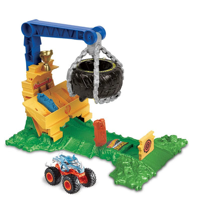 Monster Trucks Arenada Rhinomite Mücadelesi - Zamanlama ve Refleks Geliştirici Oyun Seti