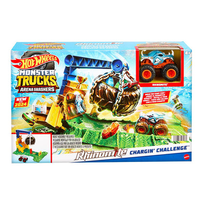 Monster Trucks Arenada Rhinomite Mücadelesi - Zamanlama ve Refleks Geliştirici Oyun Seti