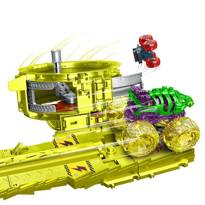 Monster Trucks Power Smashers Oyun Seti - Skelesaurus’a Karşı Dev Çember Mücadelesi
