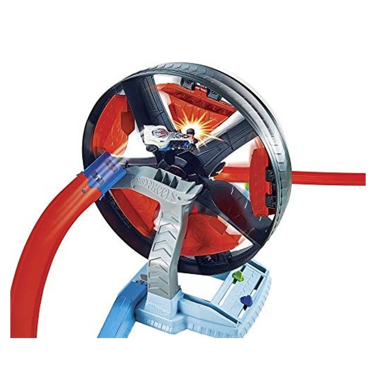 Hot Wheels Dönen Tekerlek Macerası Yarış Seti - Yüksek Performanslı Skor Mücadelesi
