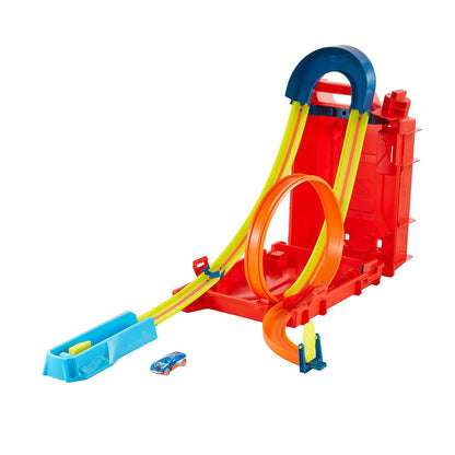HW Track Builder Benzin Bidonu Akrobasi Seti - Yaratıcı İnşa ve Sınırsız Hız Deneyimi
