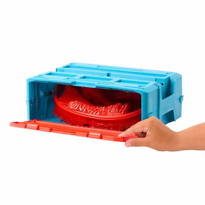 Hot Wheels Track Builder Alev Temalı Akrobasi Seti - Yaratıcı İnşa ve Ateşli Maceralar