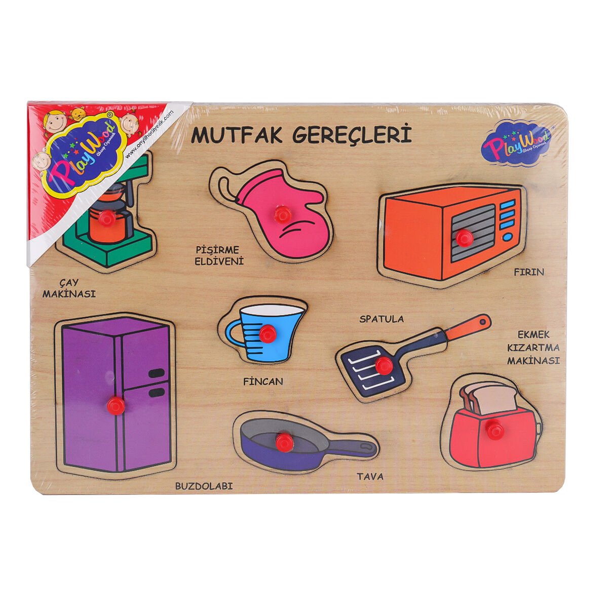 Ahşap Tutmalı Mutfak Gereçleri