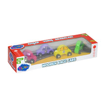 Playwood Ahşap Yarış Arabası 4'lü